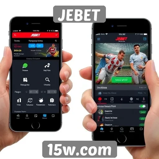 Funcionalidades exclusivas do JEBET em dispositivos móveis